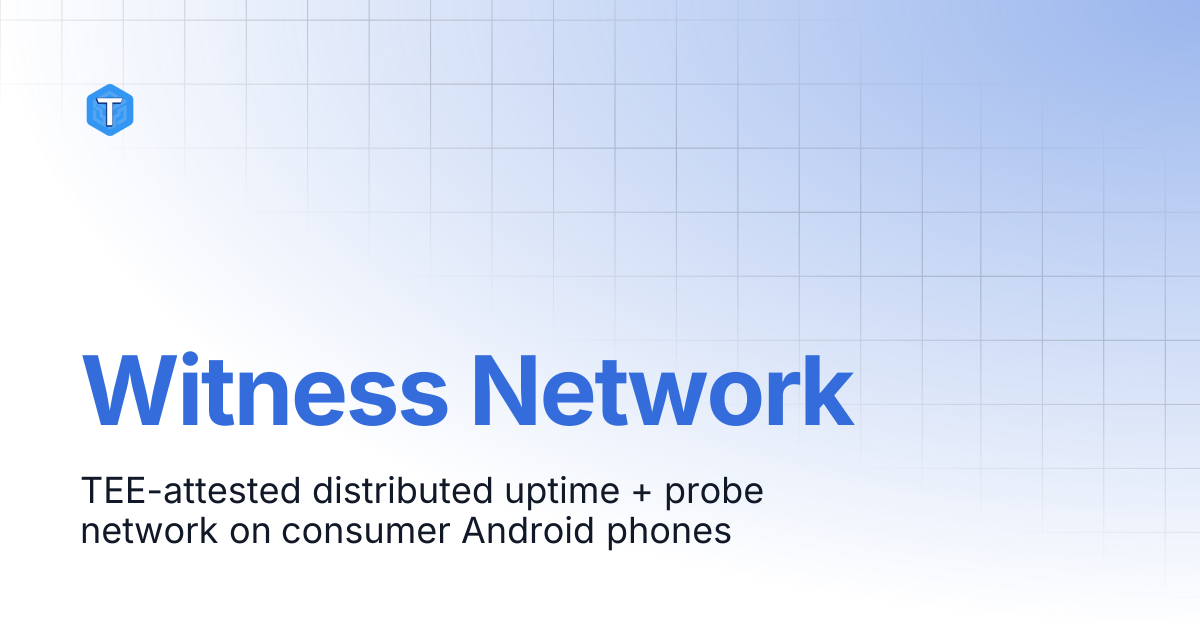 Witness Network | Flux Point Studios, Inc. Docs